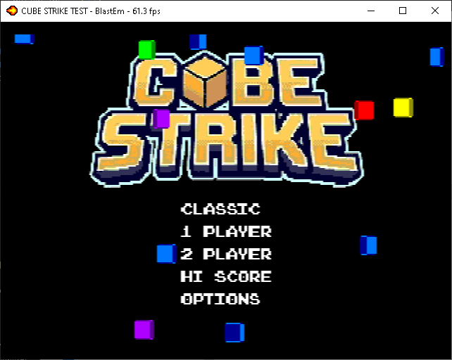Cube Strike Title